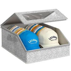 Multi - purpose Hat Storage Box - Large - Capacity Stackable Baseball Cap Organizer for Multifunctional Home Storage