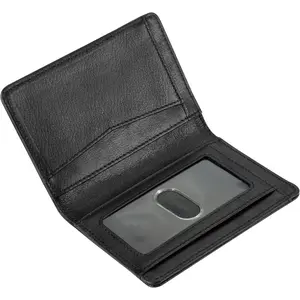 RFID Blocking Slim Wallet for Men | Thin Bifold Credit Card Holder Wallet | Mens Wallet Slim Business Card Case | Minimalist Front Pocket wallet with  Box (Genuine Full Grain Leather)