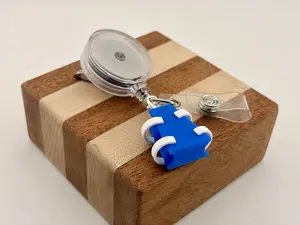 Funny Nurse badge charm - Miniature Abductor pillow