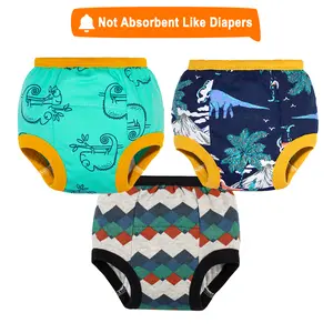 3-Pack Toddler Potty Training Underwear for Boys – Soft Cotton Training Pants