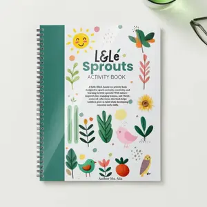 L&Lé Sprouts Spring Activity Book