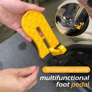 1 Count  Adventure Ready SUV Roof Step, Quick-Install Door Hook Foot Pedal for Roof Access