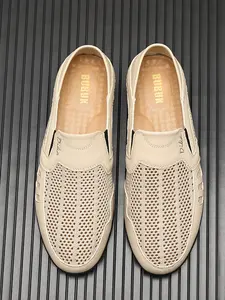 Men's Casual Sneakers, Slip on Shoe, Fashion Vintage Classic Handmade, Breathable All-Season Wear, Comfortable Daily Shoes for Men