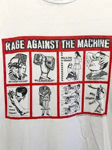 1999 Rage Against The Machine Rock Band T-Shirt US Size: S-6XL, All Colors, Gift for Women Men, Made In USA, 100% cotton, Classic Fit, Unisex T-Shirt