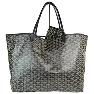 Pre-owned Goyard Leather Tote Bags Saint Louis Coated Canvas Tote Bag