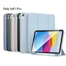Case for iPad (A16) 11th Generation 11 Inch 2025 Tablet with Pencil Holder, Hybrid Cover with Soft TPU Back, Tablet Casing, Supports Touch ID, Auto Wake/Sleep, Tablet Accessories (Case Only)