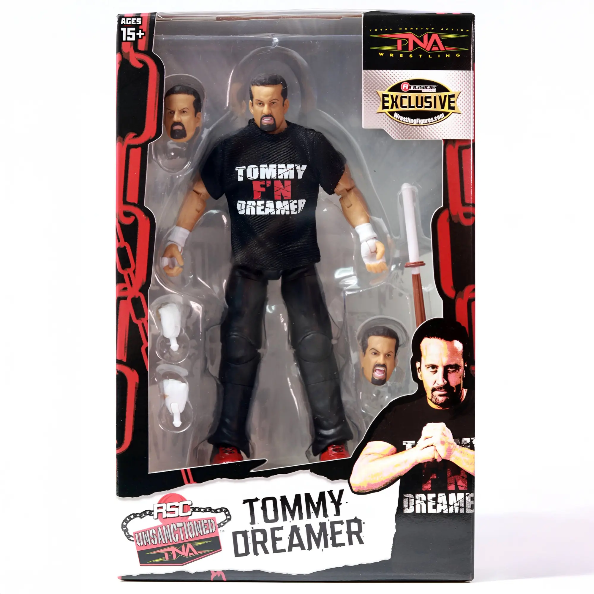 Tommy Dreamer (Innovator of Violence) - RSC Unsanctioned TNA Exclusive Ringside Collectibles TNA Toy Wrestling Action Figure