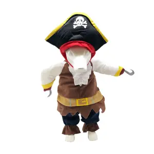 Pet Life 'Captain Snuggles' Pirate Pet Dog Costume Uniform