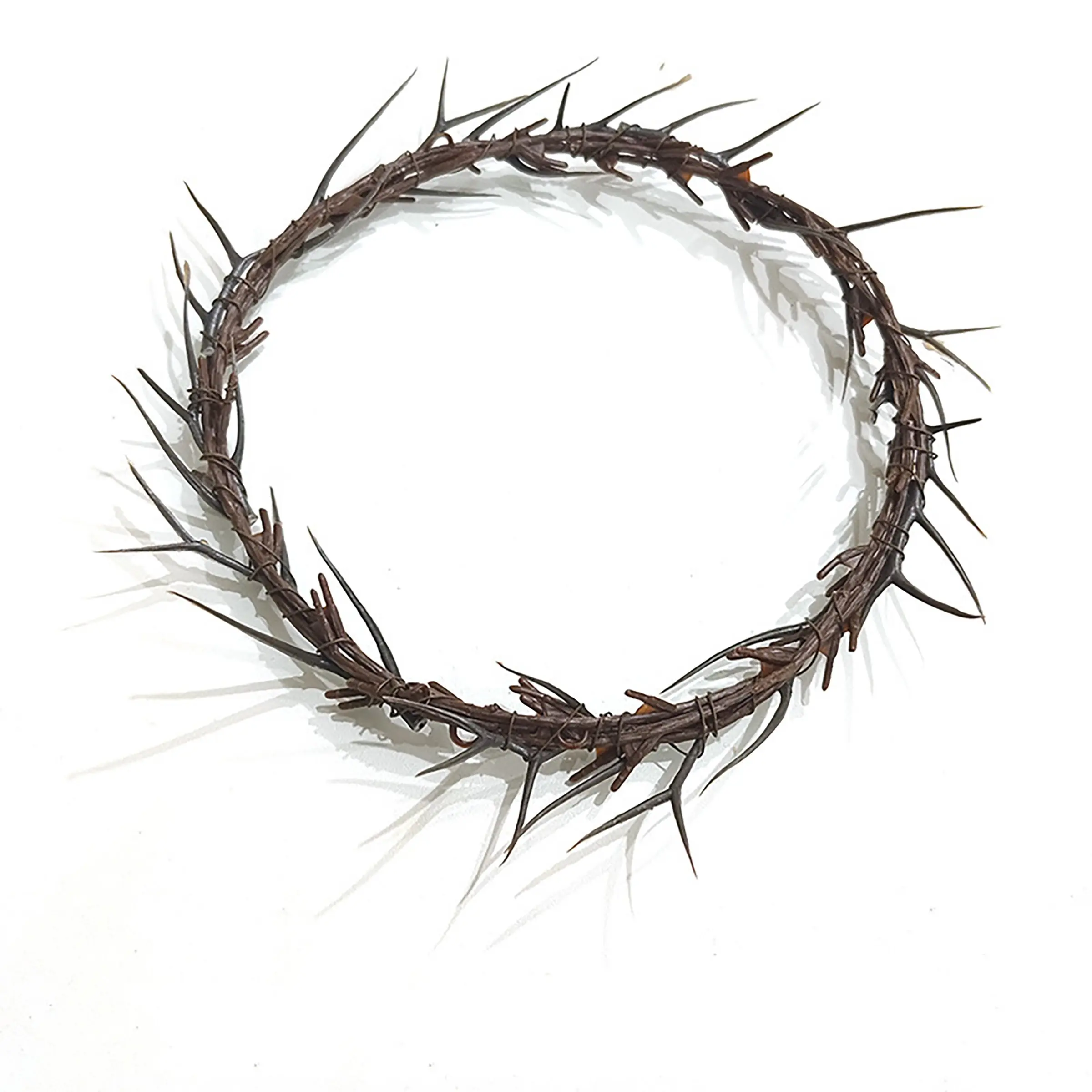 Crown of Thorns, Decorative Crown, Religious Easter Wreath Home Décor Tree Topper, Religious Ornaments | Jesus Christ Wall Decor Christmas Christian Gifts