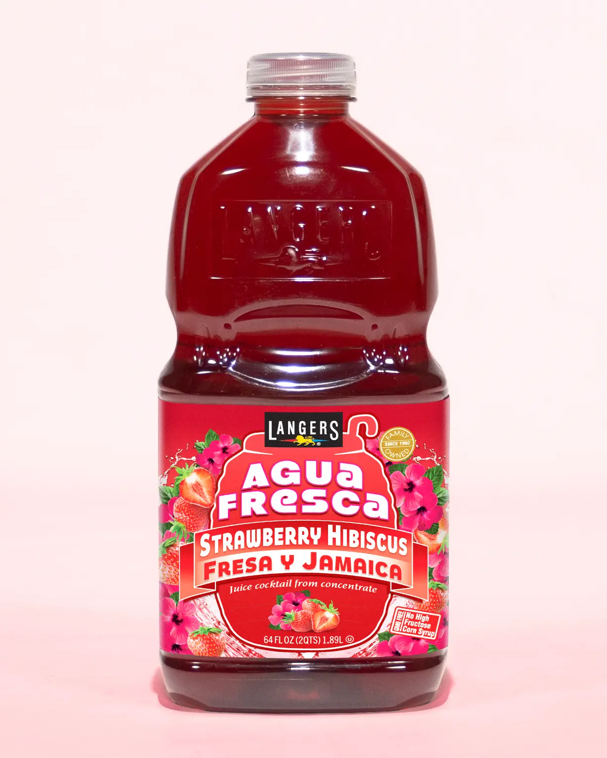 Agua Fresca Strawberry Hibiscus