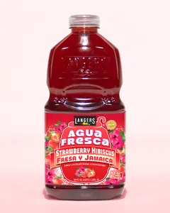 Agua Fresca Strawberry Hibiscus