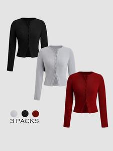 women's solid button front ribbed tee, casual longsleeves round neck t-shirt for spring & fall, women's t shirts, machine washable t shirts for women, ladies clothes for daily wear, womenswear everyday, clothes for women, comfortable fabric