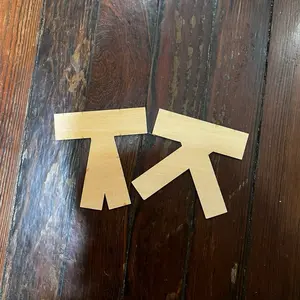 Bow Tie Boards - Wooden Decorative Pieces for Home Decor and Craft Projects