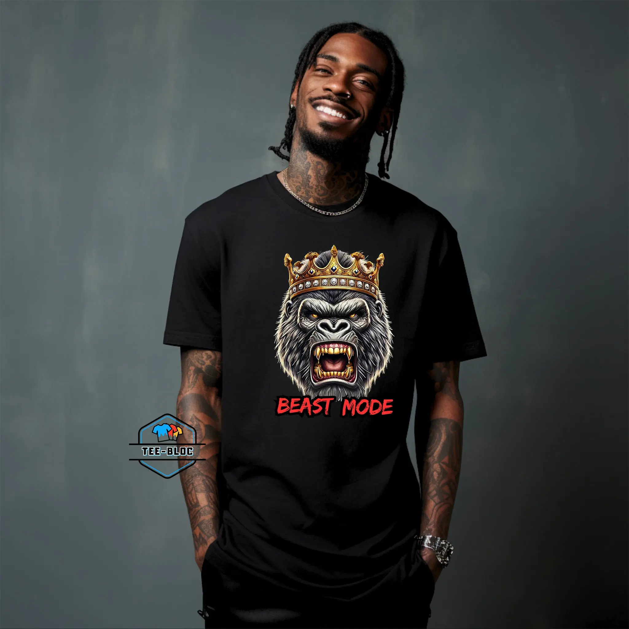 Beast Mode King Gorilla T-Shirts