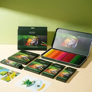 12-72pcs Student Colored Pencils Set, Art Supplies for Drawing & Sketching, Paper Box/ferro Gift for School, Birthday Present