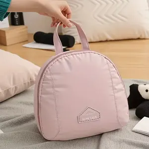 Portable Travel Organizer Bag, Compact Polyester Storage Pouch with Zipper Compartment, & Options, Travel Accessories