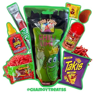 Chili lime pickle kit - sweet tangy snacks