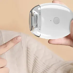 2 in 1 Electric Polishing Automatic Nailclipper, Electric Nail Trimmer with 2Adjustable Speeds, Nail Timmer forseniors, Kids, Adults Care Manicure Smooth-10