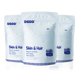 DSDD  1250MG NAD+ Advanced-,Biotin Berry Flavor Drink Mix for glassSkin, ANTl AGlNG Support, Energy, and Focus Previously known as Research NR 900-4