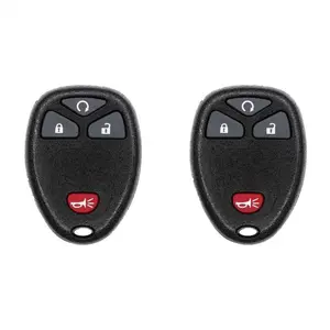KEYS4LESS Car Key Fob Keyless Entry Remote for Gmc Acadia 2007 2016 Fcc OUC60270 OUC60221 Part Number 15913421 20868672 20952474 Pack of 2