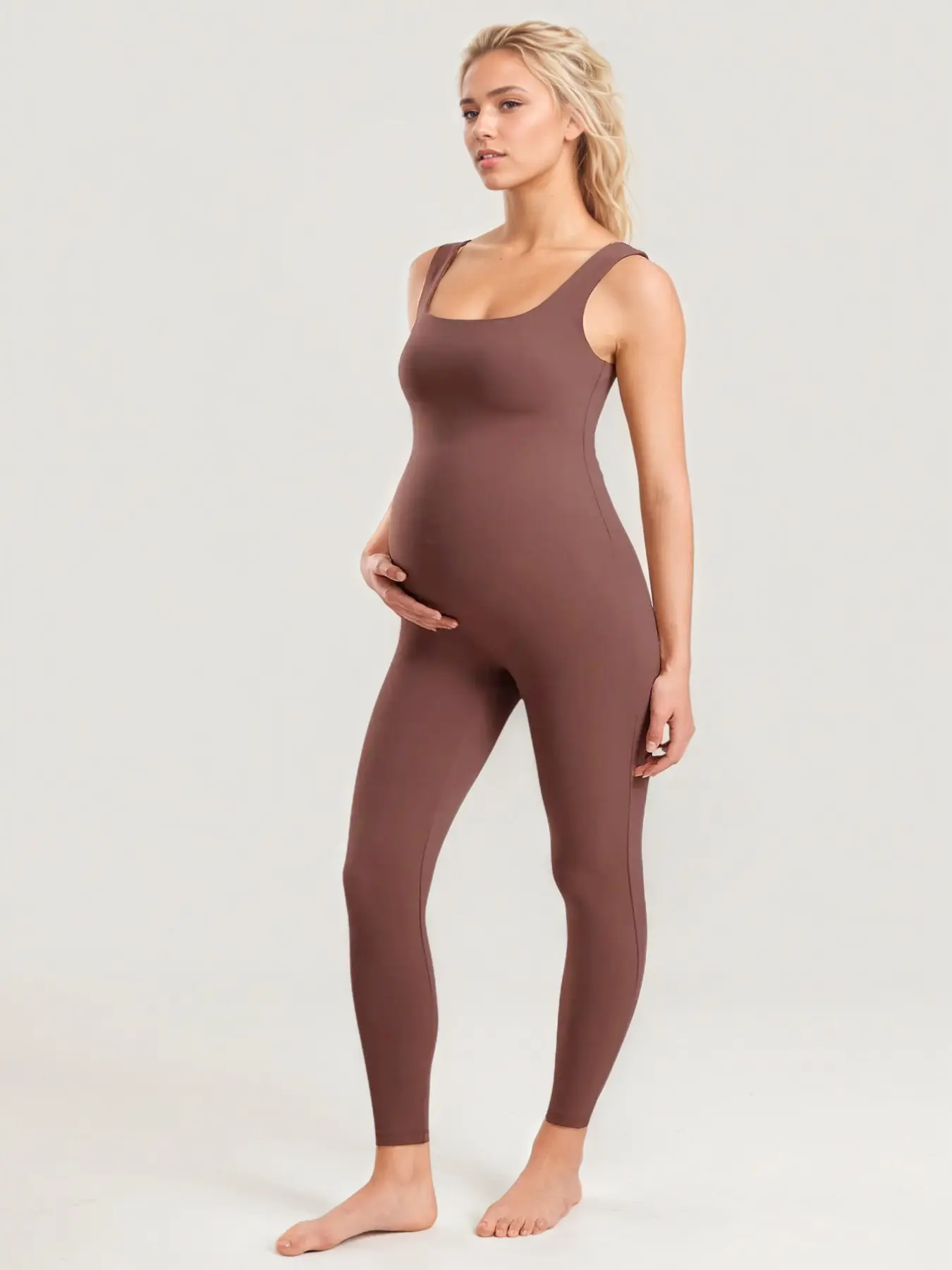 Summer maternity pants, camisole jumpsuits, stretch slim cycling leggings, overalls, cropped trousers and long maternity pants, Pregnancy Clothes