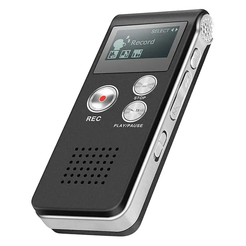 Paranormal Ghost Hunting Equipment Digital EVP Voice Activated Recorder USB US 8GB (Black) US