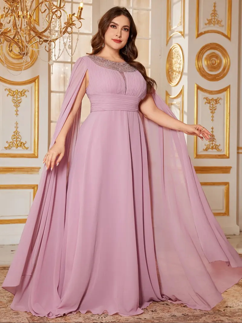 sachin and babi light blue dress ASOS DESIGN sharp neckline maxi dress with stretch chiffon overlay in black  in scuba-style fabric main image 1