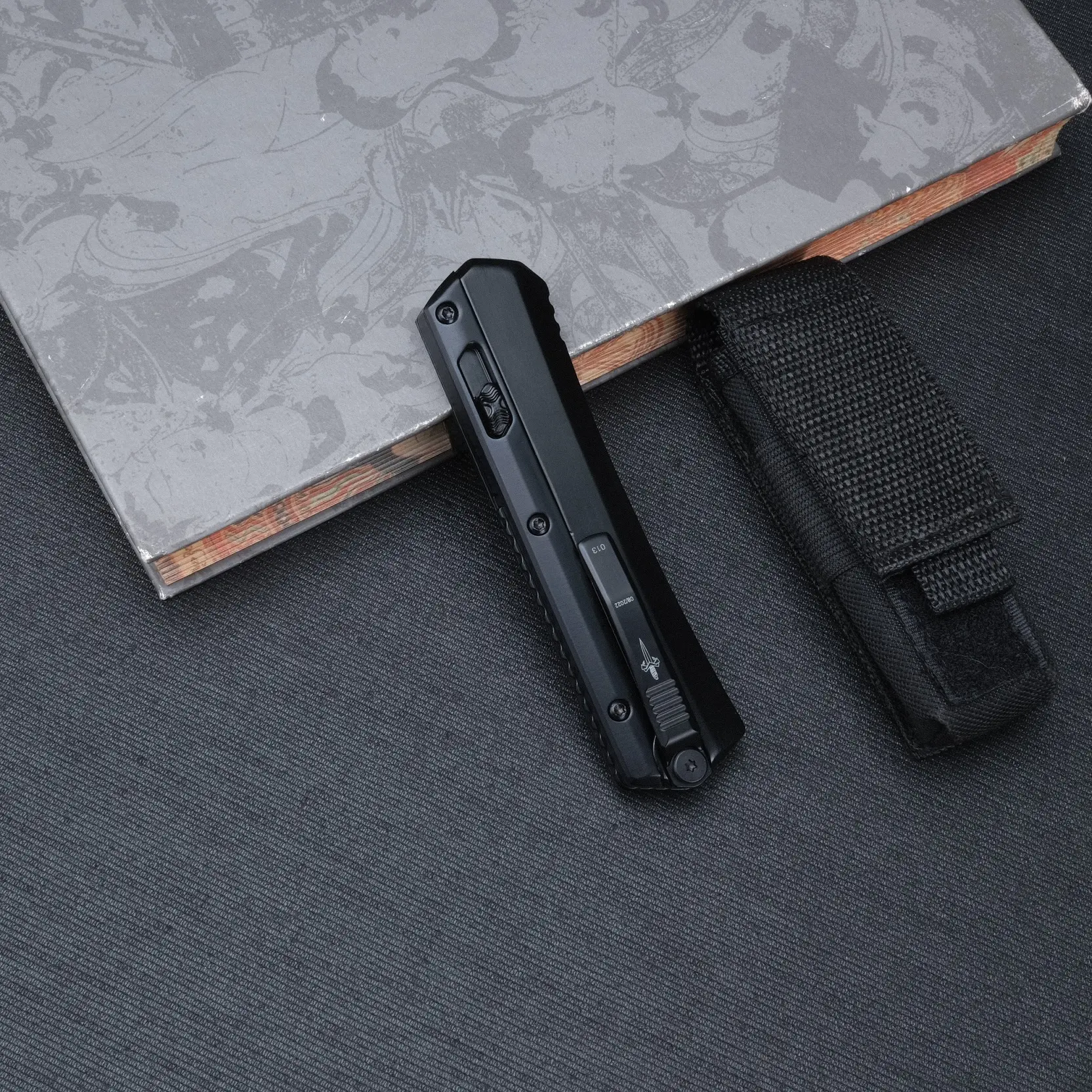Glyko outdoor folding knife, zinc alloy handle, CPM high hardness corrosion-resistant blade, outdoor fishing and camping EDC tool, the best gift.