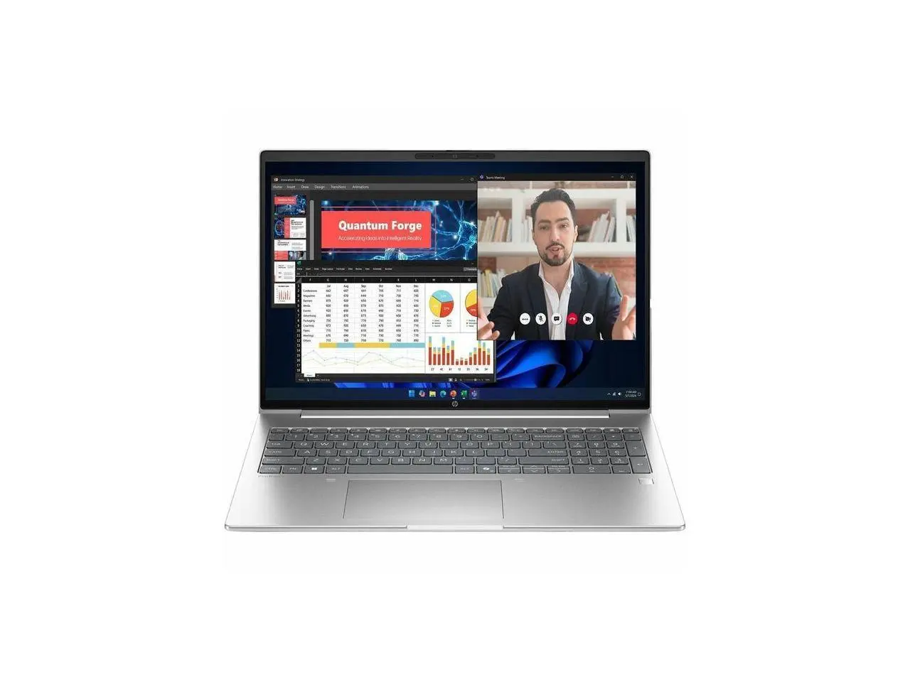 HP ProBook 4 G2a 16" Copilot+ PC Notebook - AMD Ryzen AI 5 Ryzen AI 430 - 16 GB - 256 GB SSD - Windows 11 Pro - Webcam - Wi-Fi 6E - DK0E8UT#ABA