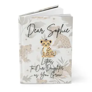 Customized Letters to Child Journal, Personalized Memory Keepsake Notebook, Baby Gift, Son/Daughter Gift, Baby Shower Gift, Dear Baby