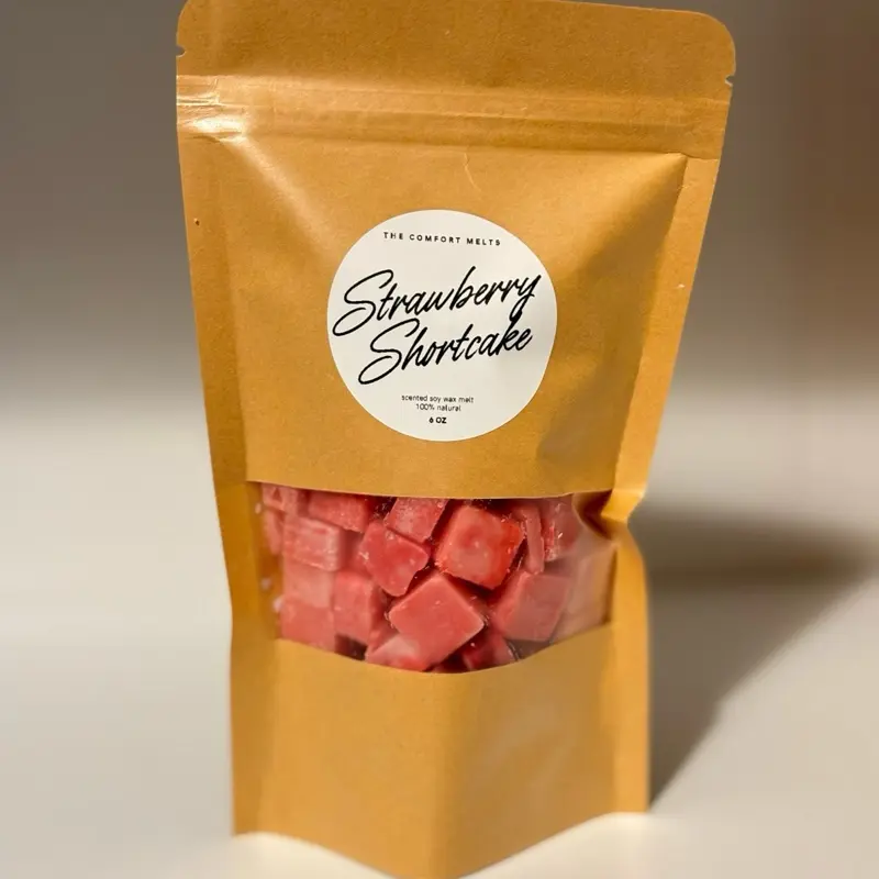 6 oz Soy Wax Melts Squares Bag – Strong Scented, Long Lasting Home Fragrance Wax Cubes for Room Aroma, Home Decor, Air Freshener