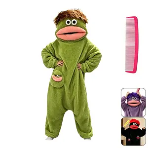 Cute Monster Wearable Blanket Hoodie, Soft Sugar Fleece Loose Comfortable Pullover, Warm Cozy Hooded Blanket, Ideal for Home Leisure, Party, Birthday Gift & Cold Weather Essentials