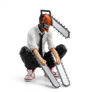 Chainsaw Man Noodle Stopper Figure – Denji Ramen Lid Holder & Cup Topper, Detailed Collectible Statue for Anime Fans, Functional Desk Decor, Chainsaw Man Anime Merch