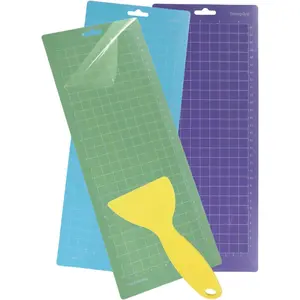 Cutting Mat 3 Pack (4.5x12 Inch) Strong & Standard & Light Replacement Adhesive Cut Mats
