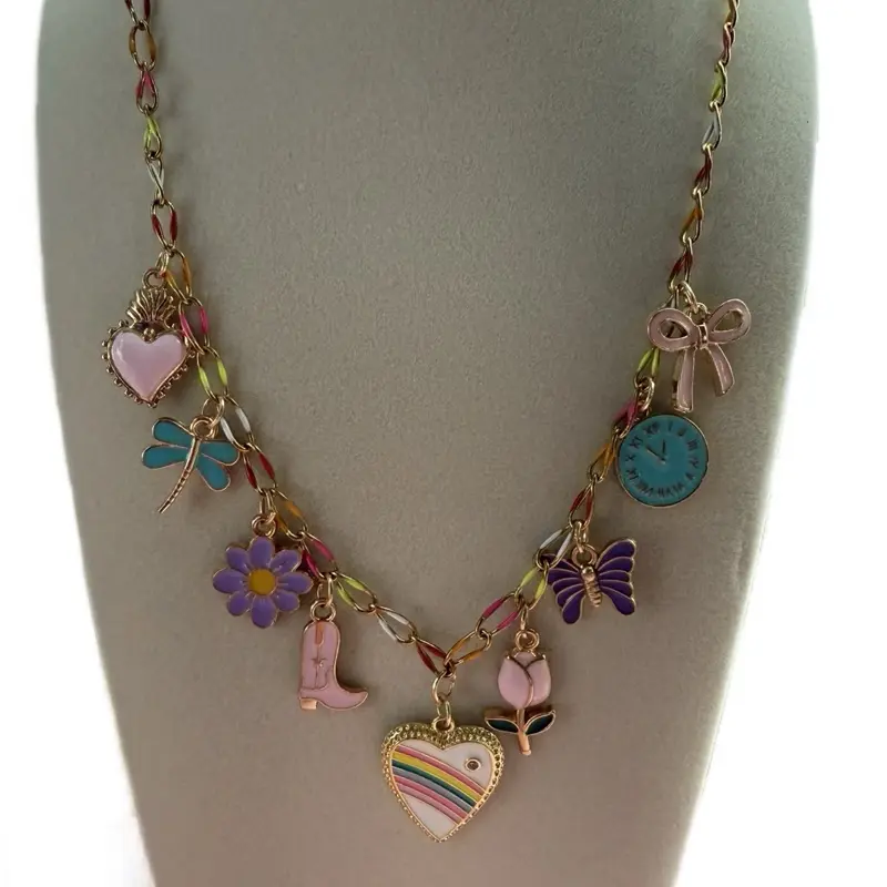 Custom charm necklace