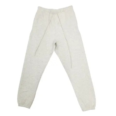 Unisex Oversized Baggy Joggers, Soft Fleece Sweatpants, 2022 Light Grey Cotton Casual Drawstring Pants Daily Streetwear Loungewear Athleisure Style Bottoms