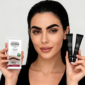 Iconsign Eyebrow Dye Cream, Brow Tint, Sweatproof Long-Lasting Natural Look, Wild Brow Effect, Perfect for Daily Use, Eyebrow Dye Paste