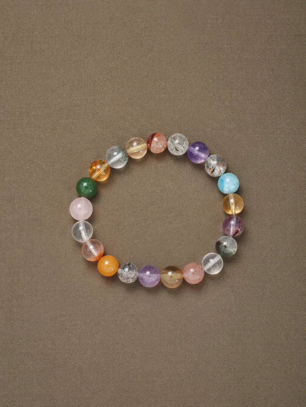 Mixed Gem Crystal Bracelet