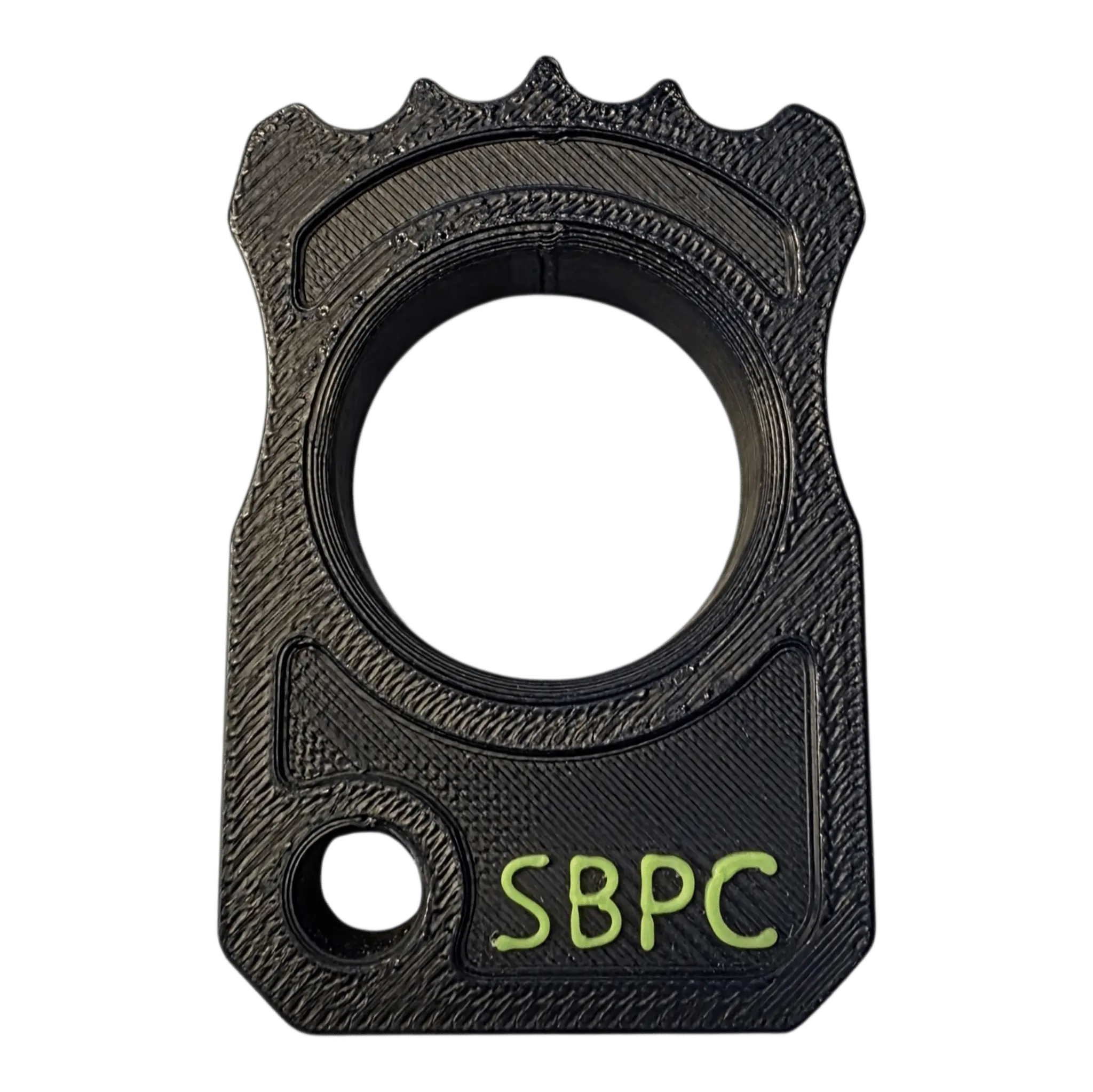 SBPC Ribbed – Compact ASA EDC Grip Tool (15mm Solid Core)