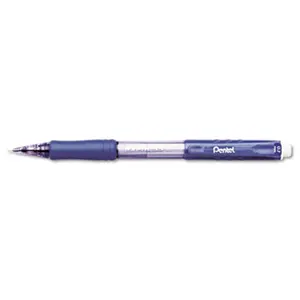 Pentel QE417C Twist-Erase EXPRESS Automatic Pencil 0.70 mm Blue Barrel 12 Pack