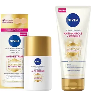 NIVEA Luminous630 Anti-Stretch Marks Body Cream 200ml - 48h Hydration Body Lotion Nourishing Skin Care Products