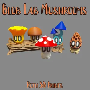 Blob Lab Mushrooms