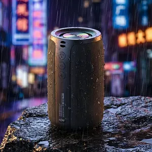 ZEALOT Portable Bluetooth Speaker, Wireless Stereo Speaker, Rechargeable Stereo Speaker - Compact Wireless Speaker with Loud Sound & Powerful Bass, IPX4 Waterproof, Supports TF Card, USB, AUX & Phones/Computers - Perfect for Home, Outdoor, Pool & Bathroom