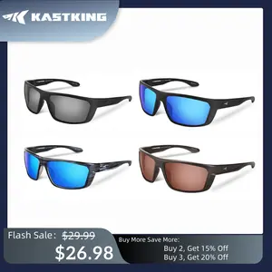 KastKing Huzzah Polarized Sport Sunglasses for Men and Women, Ideal for Driving Fishing Cycling and Running, UV Protection