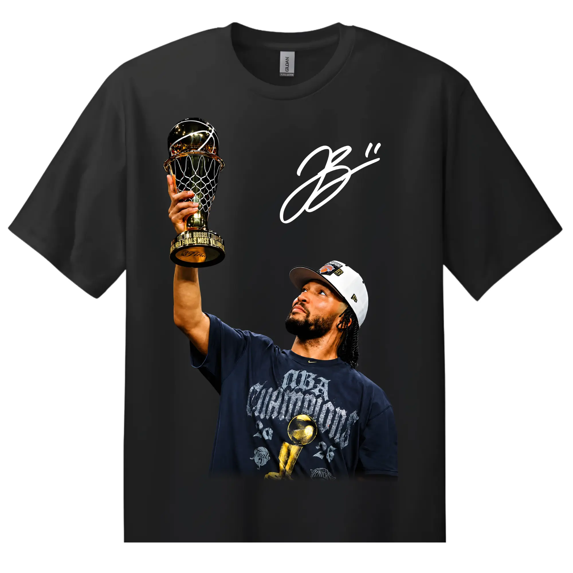 Jalen Brunson "FINALS MVP" Graphic Tee For New York Nation, Championship Basketball Fan Shirt, Signature Sports Streetwear, Unisex Game Day Outfit, Gift For Basketball Fans "THE KING OF NEW YORK" Graphic Tee, Championship Fan Shirt