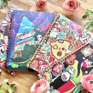 Reusable Sticker Books 50 sheet of release paper! -  A5 and B5 sizes :D