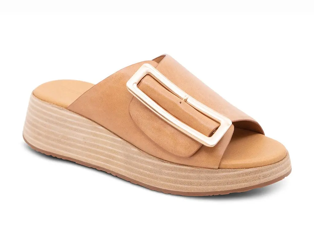 ELA SLIDE by Chocolat Blu - CAMEL
