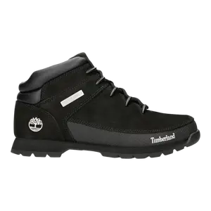 Timberland Euro Sprint Hiker Men's Boots, Black Casual Hiking Shoes for Outdoor Sports