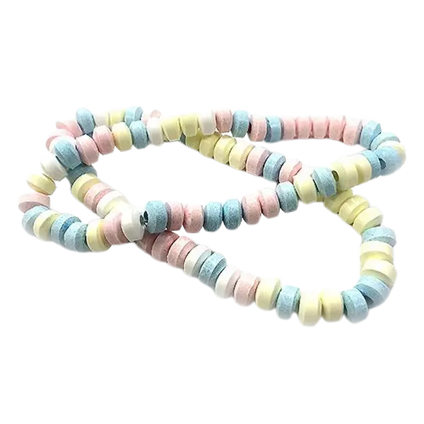 Smarties Candy Necklaces 10" - Bulk Bag of 100