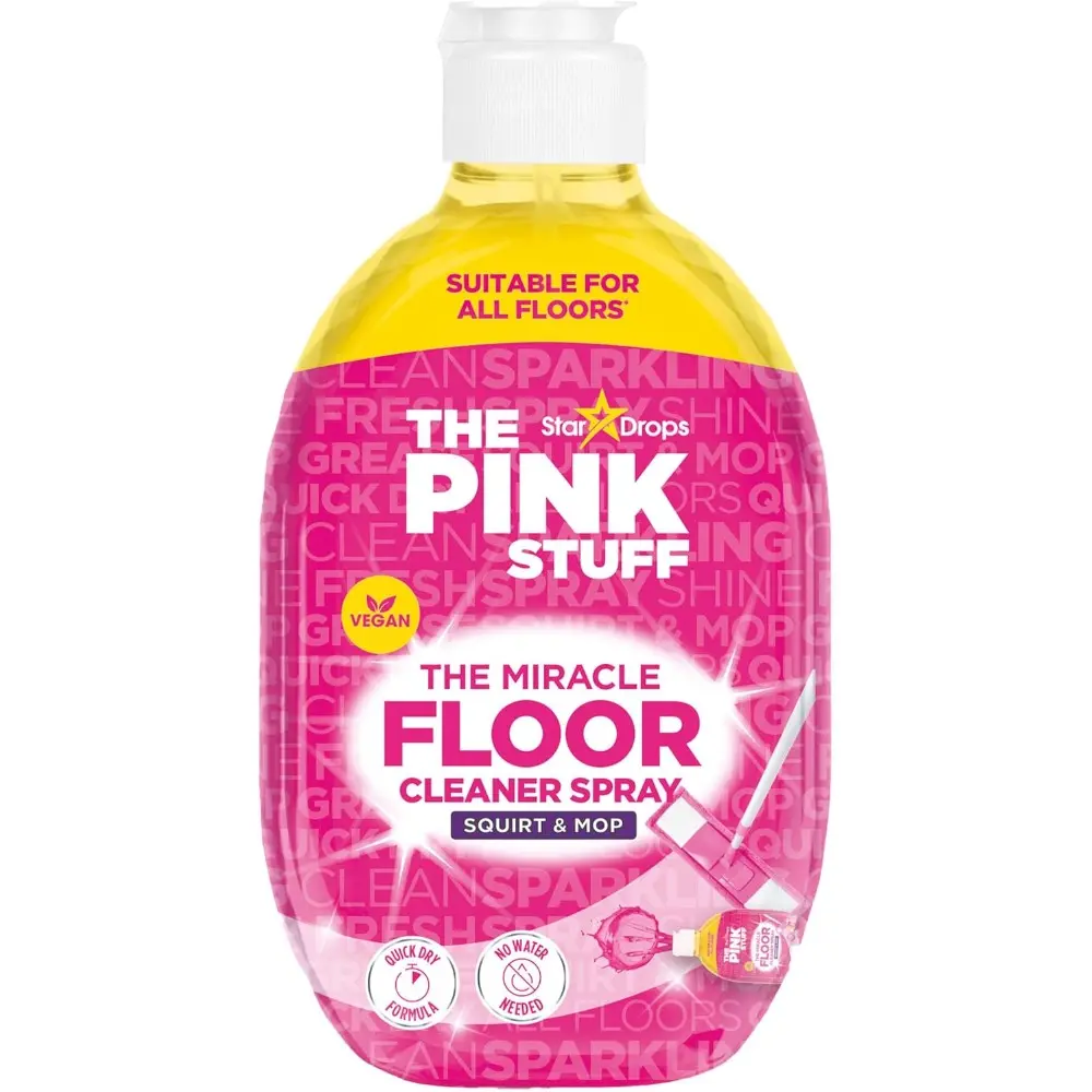 The Pink Stuff Squirt-and-Mop Floor Cleaner Spray, Household Cleaning Solution